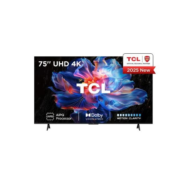 TCL 75V6C 75-Inch 4K UHD Smart TV – Stunning Picture, Immersive