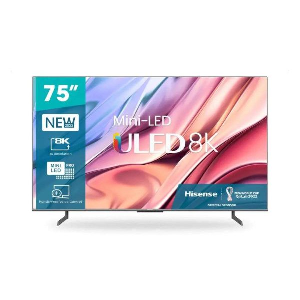 New Hisense 75 Inches Smart Android ULED 8K UHD HDR Frameless