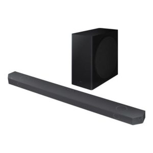 SAMSUNG HW-Q600C 3.1.2ch Soundbar w/Dolby Audio, Q-Symphony, Adaptive Sound, HDMI eARC, Game Mode Pro, Bluetooth, Acoustic Beam, Tap Sound