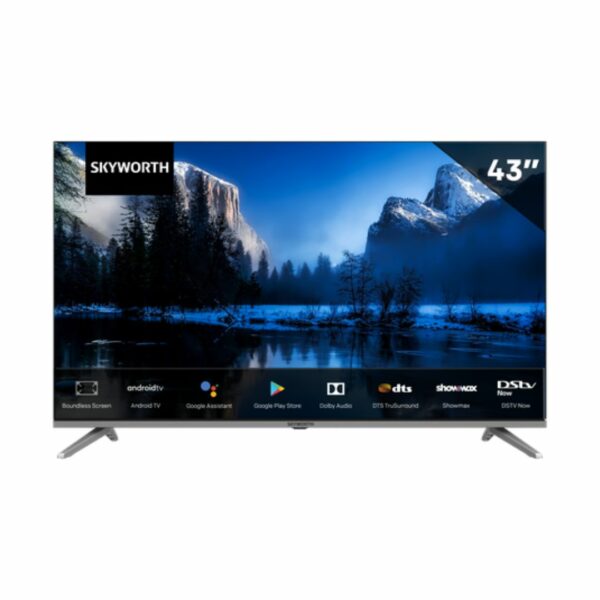 Skyworth 43 Inch Smart Android FHD Frameless TV – 43E3A.