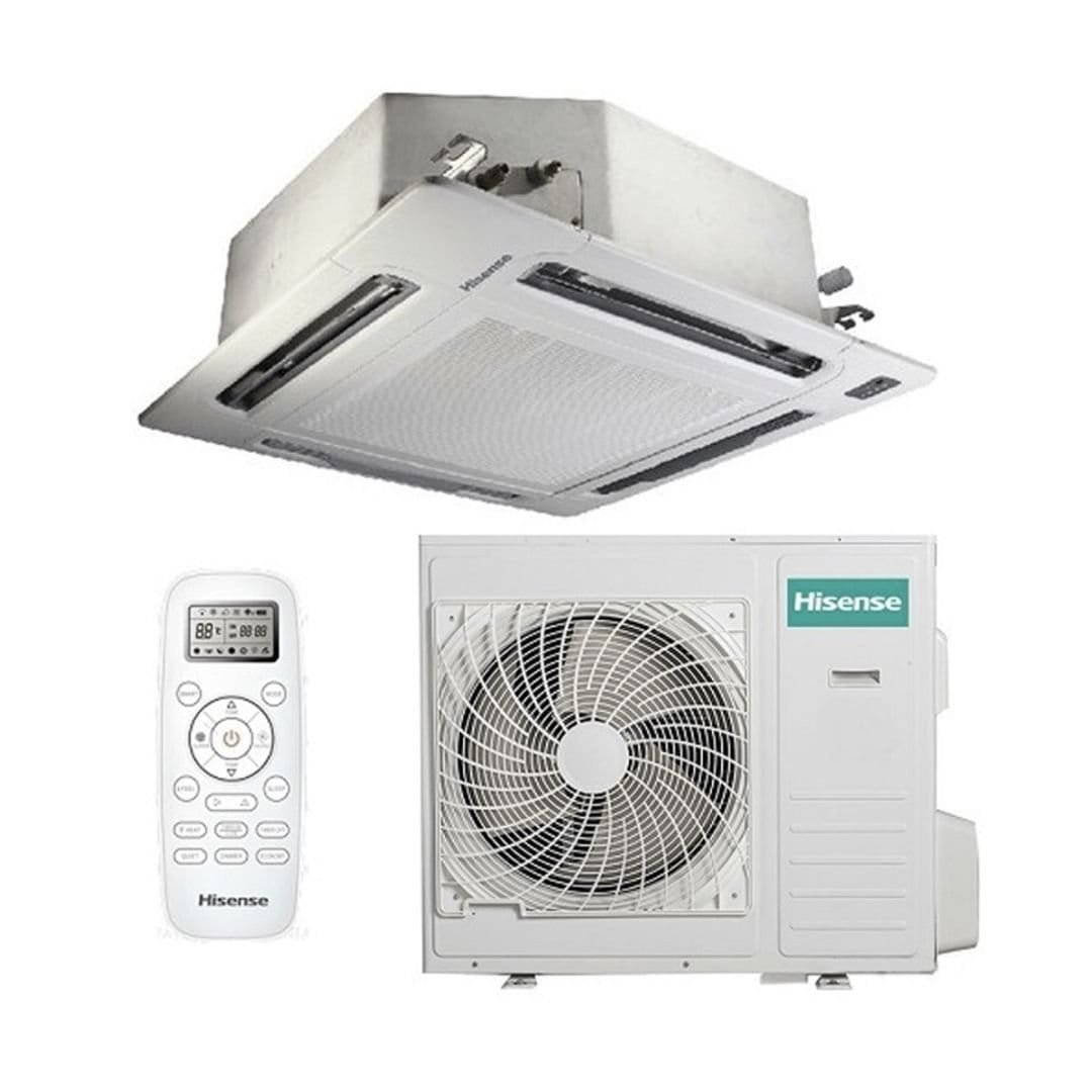 Hisense 24000 BTU Ceiling Cassette Air Conditioner AUC-24HR4SJA/AUW-24H4SF