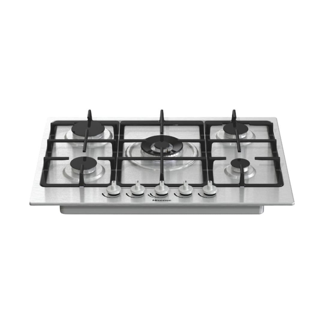 Hisense Built-in 90cm Gas Hob 5 Burner with Wok Burner (HHU90GASS)