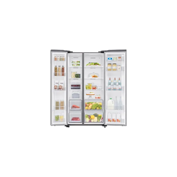 Samsung Side by Side Refrigerator 647L – RS62R5005M9 Powerful Cooling - Image 5