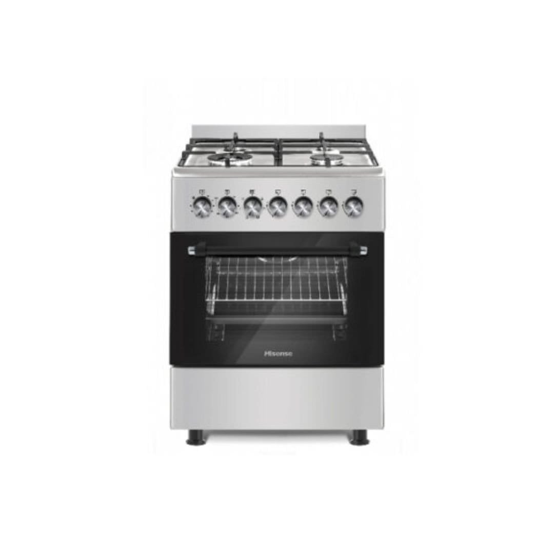 Hisense HF631GEES 60CM by 60CM Dimension Platform 3 Burners Gas Electric Stove