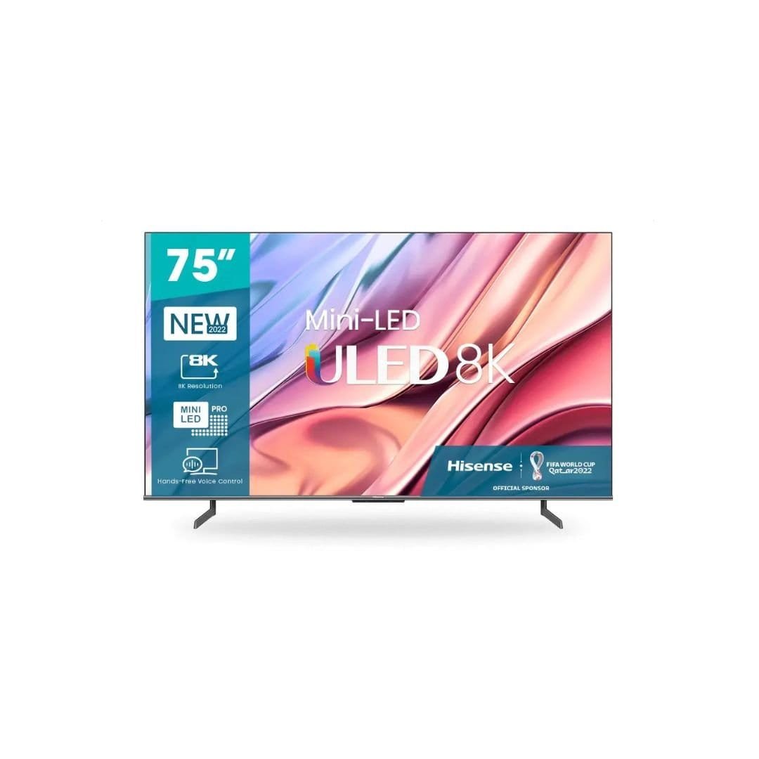 Hisense 75 inch 75U8H UHD 8K MiniLED Vidaa Q Television