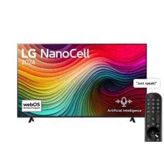 LG 75NANO846 TV – Ultra HD 4K Smart NanoCell TV with Stunning Color and Clarity