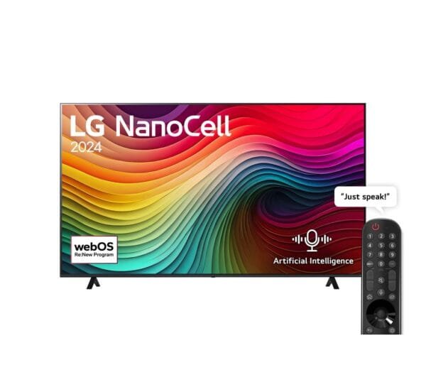 LG 75NANO846 TV – Ultra HD 4K Smart NanoCell TV with Stunning Color and Clarity