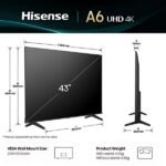 Hisense 43 inch UHD 4K Smart TV 43A6Q - Image 4