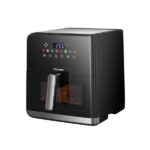Hisense Air Fryer Black Color 8L, Single basket, Digital touch, Convectional fan 360 air circulation, 900w-dual heating H08AFBKIS4 - Image 5