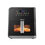 Hisense Air Fryer Black Color 8L, Single basket, Digital touch, Convectional fan 360 air circulation, 900w-dual heating H08AFBKIS4 - Image 6