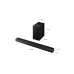 Samsung HW-B750F 5.1 Channel 400W Soundbar System Black Immersive Home Cinema Model HW-B750F - Image 2
