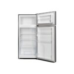 MIKA MRDCD112DS Fridge, 2 Door Top Mount Freezer Defrost, 112L, Dark Silver - Image 2