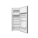 MIKA MRDCD138XDM Fridge, 2 Door Top Mount Freezer Defrost, 138L, Inox Dark Matt - Image 2