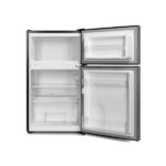 MIKA MRDCD86LSD Fridge, 2 Door Top Mount Freezer Defrost, 86L, Line Silver Dark - Image 2