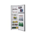 MIKA MRNF247XDM Fridge, 2 Door Top Mount Freezer No Frost, 247L, Inox Dark Matt - Image 2