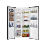 MIKA MRNF2D442XLBV Fridge, 2 Door Side By Side No Frost, 442L, INVERTER Compressor, Inox Line Brush - Image 2