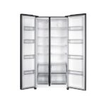 MIKA MRNF2D683XLBV Fridge, 2 Door Side By Side No Frost, 683L, INVERTER Compressor, Inox Line Brush - Image 3
